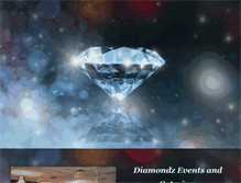 Tablet Screenshot of diamondzevents.com